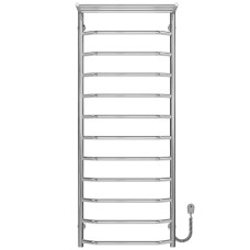 Рушникосушарка електрична Трапеція з полицею П12 500х1300 Deffi Хром EF16 (C.TP.130.50.12.E.C.R.5)