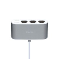 Авто зарядний пристрій Hoco Z13 LCD Сталевий Авто зарядний пристрій Hoco Z13 LCD Сталевий