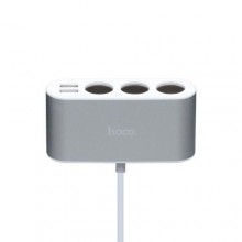 Авто зарядний пристрій Hoco Z13 LCD Сталевий Авто зарядний пристрій Hoco Z13 LCD Сталевий