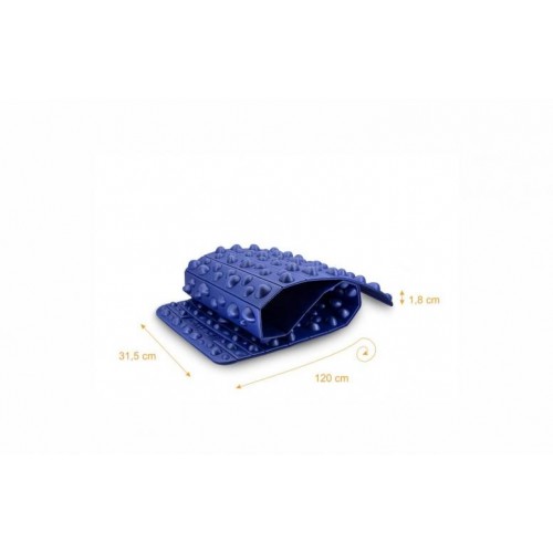 Масажний складаний килимок для ніг Qmed Bubble Mat 120 х 31,5 х 1,8 см Масажний складаний килимок для ніг Qmed Bubble Mat 120 х 31,5 х 1,8 см