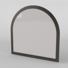 Дзеркало настінне-7 Тиса Мебель Венге 90x100 см