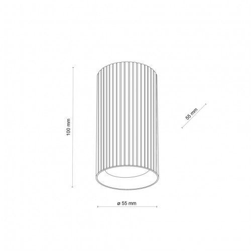 Точковий світильник TK Lighting Tune Білий (TK10023) Точковий світильник TK Lighting Tune Білий (TK10023)
