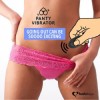 Вібратор в трусики FeelzToys Panty Vibrator Black з пультом ДК, 6 режимів роботи, сумочка-чохол в інтернет супермаркеті PbayMarket!