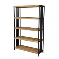 Стелаж для зберігання в стилі Loft NS-1874 1830x1150x350 мм Черный Стелаж для зберігання в стилі Loft NS-1874 1830x1150x350 мм Черный