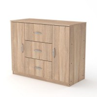 Комод для речей Компанит Дуб сонома 3 2