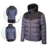 Куртка чоловіча зимова Dare 2B Hot Shot Hooded Baffled Jacket Ebony Grey/Black L