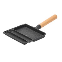 Сковорода для сніданку з антипригарним покриттям Breakfast 21x18.5x2 см Сірий (HP39572C)