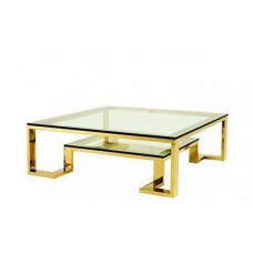 Кавовий журнальний столик у стилі Loft NS-668 430x1200x1200 мм Черный