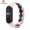 Ремінець MiJobs Sport Style для Xiaomi Mi Band 5/6 Pink Black