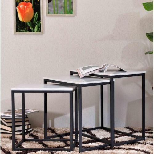 Комплект журнальних столиків GoodsMetall у стилі Лофт 600х600х400 ЖС129 Комплект журнальних столиків GoodsMetall у стилі Лофт 600х600х400 ЖС129