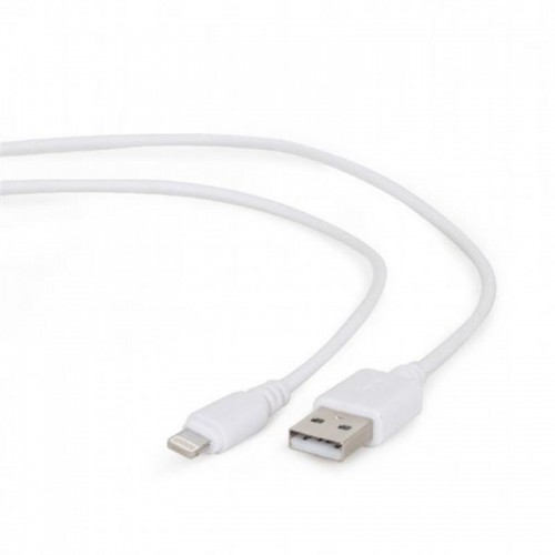Кабель Cablexpert USB2.0 BM - Lightning, 0.1м Білий (CC-USB2-AMLM-W-0.1M) в інтернет супермаркеті PbayMarket!