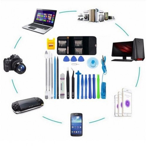 Набір інструментів для ремонту мобільних телефонів та ноутбуків Bakeey RT-45 45 предметів (100578) в інтернет супермаркеті PbayMarket!