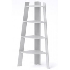Кутова полиця-стелаж Компанит П 27 66х66х176,5 см Альба білий