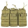 Підсумок для магазинів No Brand DUO Kombat Tactical M16 M4 AK 25x14x4.5 см Койот (1811601864)