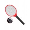 Електрична мухобойка Mosquito Rechargeable hitting Swatter Чорно-червоний