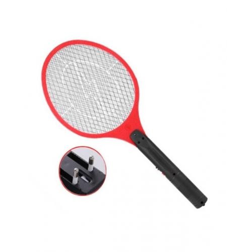 Електрична мухобойка Mosquito Rechargeable hitting Swatter Чорно-червоний