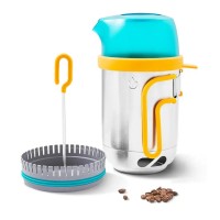Набір чайник із френч-пресом Biolite Campstove KettlePot & Coffee Set 1,5 л Мультиколір (1033-BLT BNA0101)