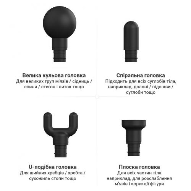 Масажер перкусійний Inspire P-1 Black