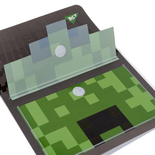 Папка з 20 файлами YES A4 Minecraft з фронтальною кишенею (492103) в інтернет супермаркеті PbayMarket! Папка з 20 файлами YES A4 Minecraft з фронтальною кишенею (492103) в інтернет супермаркеті PbayMarket!