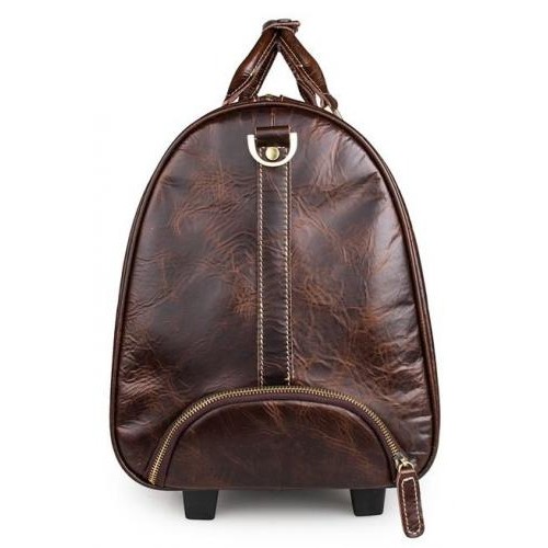 Сумка дорожня Vintage 14254 на колесах Коричнева, Коричневий Сумка дорожня Vintage 14254 на колесах Коричнева, Коричневий