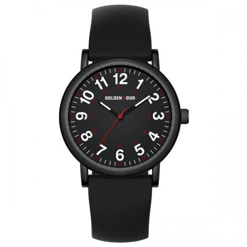 Наручний годинник чоловічий GOLDENHOUR Trend Black Чорний (3065) Наручний годинник чоловічий GOLDENHOUR Trend Black Чорний (3065)