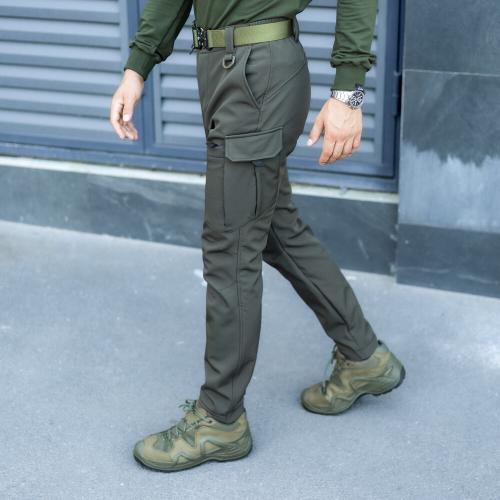 Штани карго чоловічі Pobedov Static 51178 XL Хакі (00000002710) Штани карго чоловічі Pobedov Static 51178 XL Хакі (00000002710)