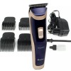 Бездротова машинка для стрижки волосся Gemei Pro GM 6005 Синій (100224)