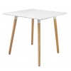 Стіл обідній SDM Нурі 80 х 80 см квадратний Білий (37664)