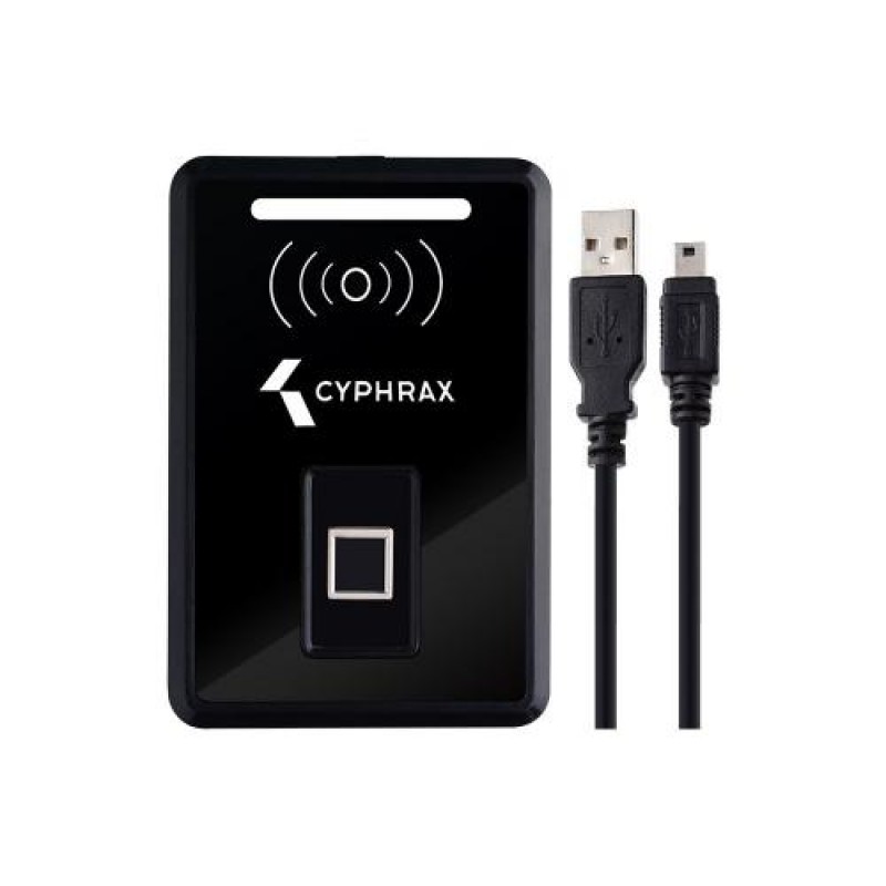 Біометричний настільний зчитувач відбитків пальців та EM-Marine Cyphrax FPR-UD
