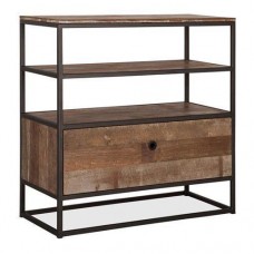 Комод Loft NS-279 930x900x400 мм Чорний