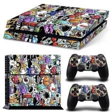 Наклейка PS4 Fat вінілова наклейка Choice для Sony PlayStation PS4 Fat DualShock 4 Brains