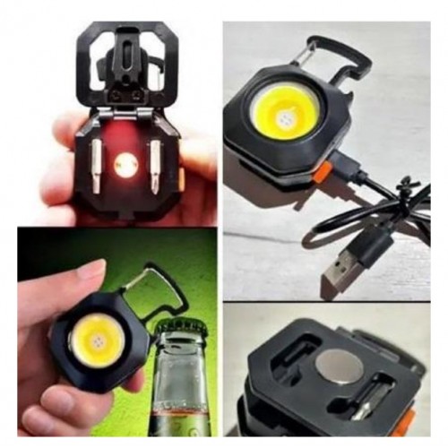 Ліхтар із карабіном та запальничкою Rablex RB438 LL291 Black