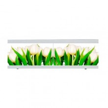 Экран под ванну The MIX I-screen light Strong Белые тюльпаны 200 см