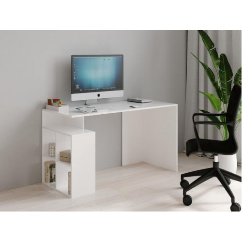 Стіл письмовий Меблева Площа СП-3 130х55х75 см Білий Стіл письмовий Меблева Площа СП-3 130х55х75 см Білий