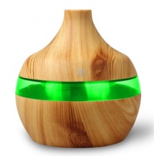 Зволожувач повітря Humidifier 300 мл 7 кольорів Світле дерево SMT 844805