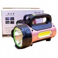 Ліхтар на сонячних батареях Police HEL-T93 LM+COB Powerbank microUSB