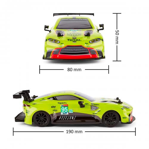 Ігровий автомобіль Aston Martin New Vantage GTE Green KS Drive KD119194 Ігровий автомобіль Aston Martin New Vantage GTE Green KS Drive KD119194