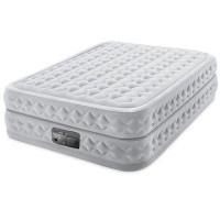 Надувне ліжко Intex 64490, 152 х 203 х 51 см, вбудований електричним насосом. Двоспальна Надувне ліжко Intex 64490, 152 х 203 х 51 см, вбудований електричним насосом. Двоспальна
