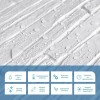 Декоративна панель ПВХ під білий камінь 960х480х4мм SW-00001840 Sticker Wall
