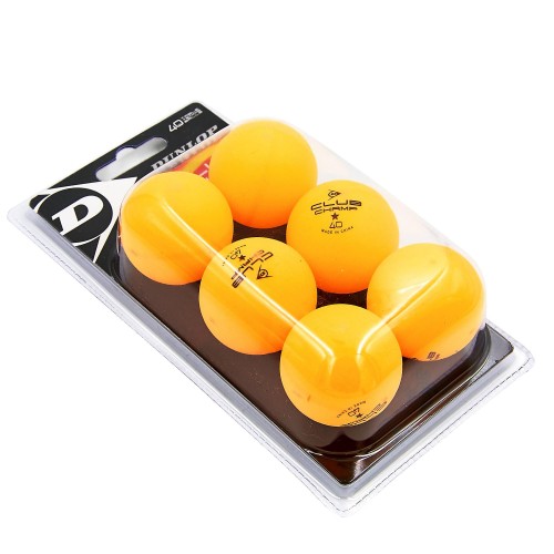 Набір м'ячів настільного тенісу 6 штук DUNLOP MT-679175 1star CLUB CHAMP (пластик, d-40мм, помаранчевий) (PT0564) в інтернет супермаркеті PbayMarket!