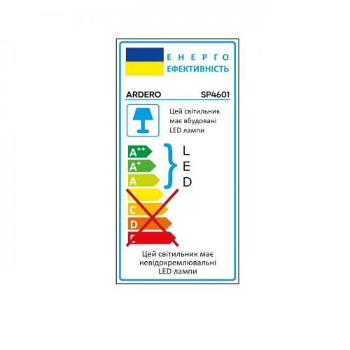 Світильник Led садовий світлодіодний Ardero SP4601 3 Вт 230 В Вlack Світильник Led садовий світлодіодний Ardero SP4601 3 Вт 230 В Вlack
