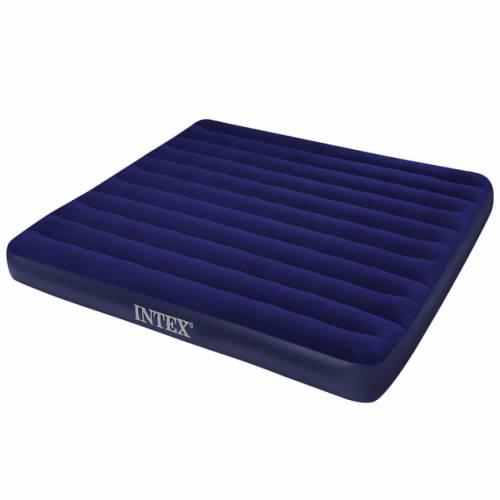 Надувний матрац Intex Classic Downy Airbed Dura-Beam, 183х203х25 см (64755) в інтернет супермаркеті PbayMarket!