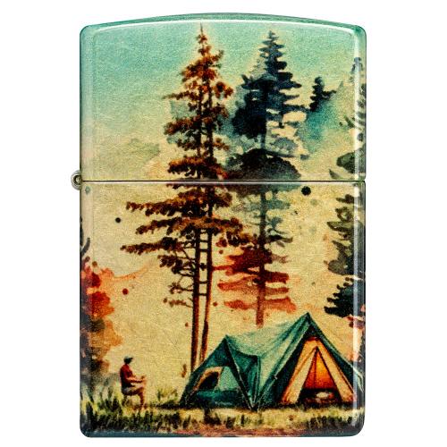 Запальничка бензинова Zippo Camping Design (46263) Запальничка бензинова Zippo Camping Design (46263)