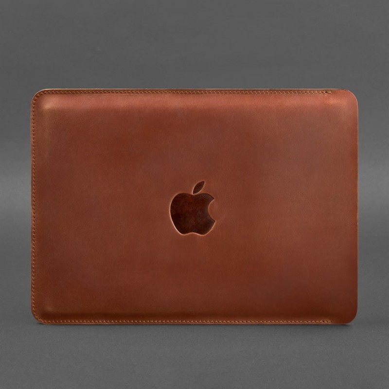 Шкіряний чохол для MacBook 15-16 Світло-коричневий BlankNote