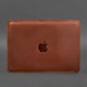 Шкіряний чохол для MacBook 15-16 Світло-коричневий BlankNote