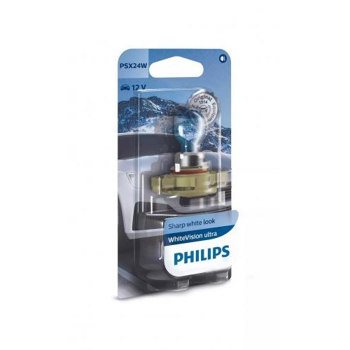 Автолампа PHILIPS 12276WVUB1 PSX24W 55W 12V WhiteVision ultra +60% (3300K) B1 в інтернет супермаркеті PbayMarket!