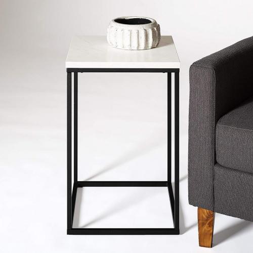 Приставний журнальний, кавовий столик GoodsMetall у стилі Лофт 600х400х400 ЖС132 Приставний журнальний, кавовий столик GoodsMetall у стилі Лофт 600х400х400 ЖС132