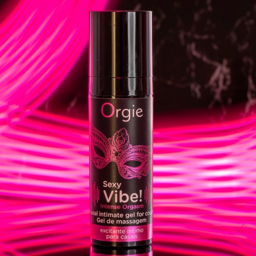 Рідкий вібратор Orgie - Sexy Vibe! Intense Orgasm (15 мл) Рідкий вібратор Orgie - Sexy Vibe! Intense Orgasm (15 мл)