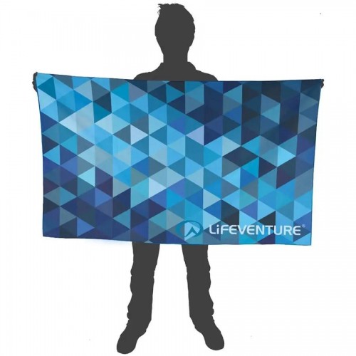 Рушник Lifeventure Soft Fibre Triangle 150 x 90 см Blue Giant 63071 в інтернет супермаркеті PbayMarket!