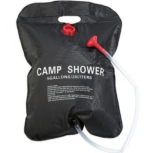 Портативний літній душ Camp Shower 20 л Чорний (2104618606) Портативний літній душ Camp Shower 20 л Чорний (2104618606)
